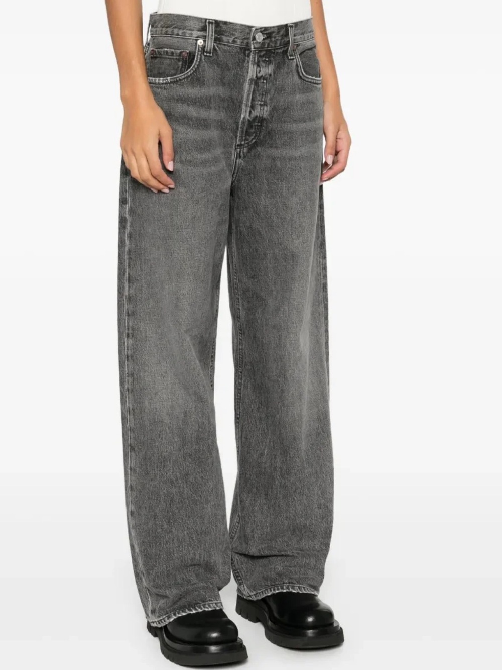 Agolde Women’s Low Slung Baggy Jeans